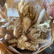 Cream dried floral arrangement